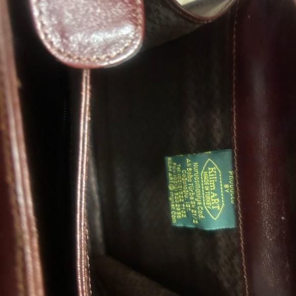 Kilim ART NWOT small leather crossbody bag made in Turkey- beautiful quality - Picture 6 of 15